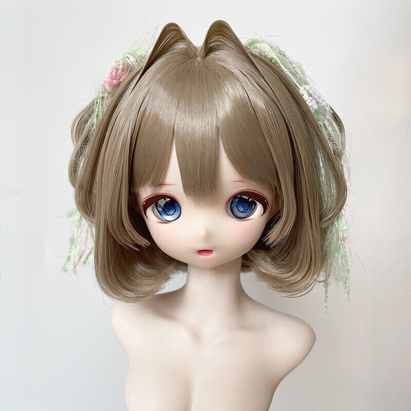 1/3 1/4 ショートボブウィッグ ドール用ウィッグ 1/3ドール用ウィッグ