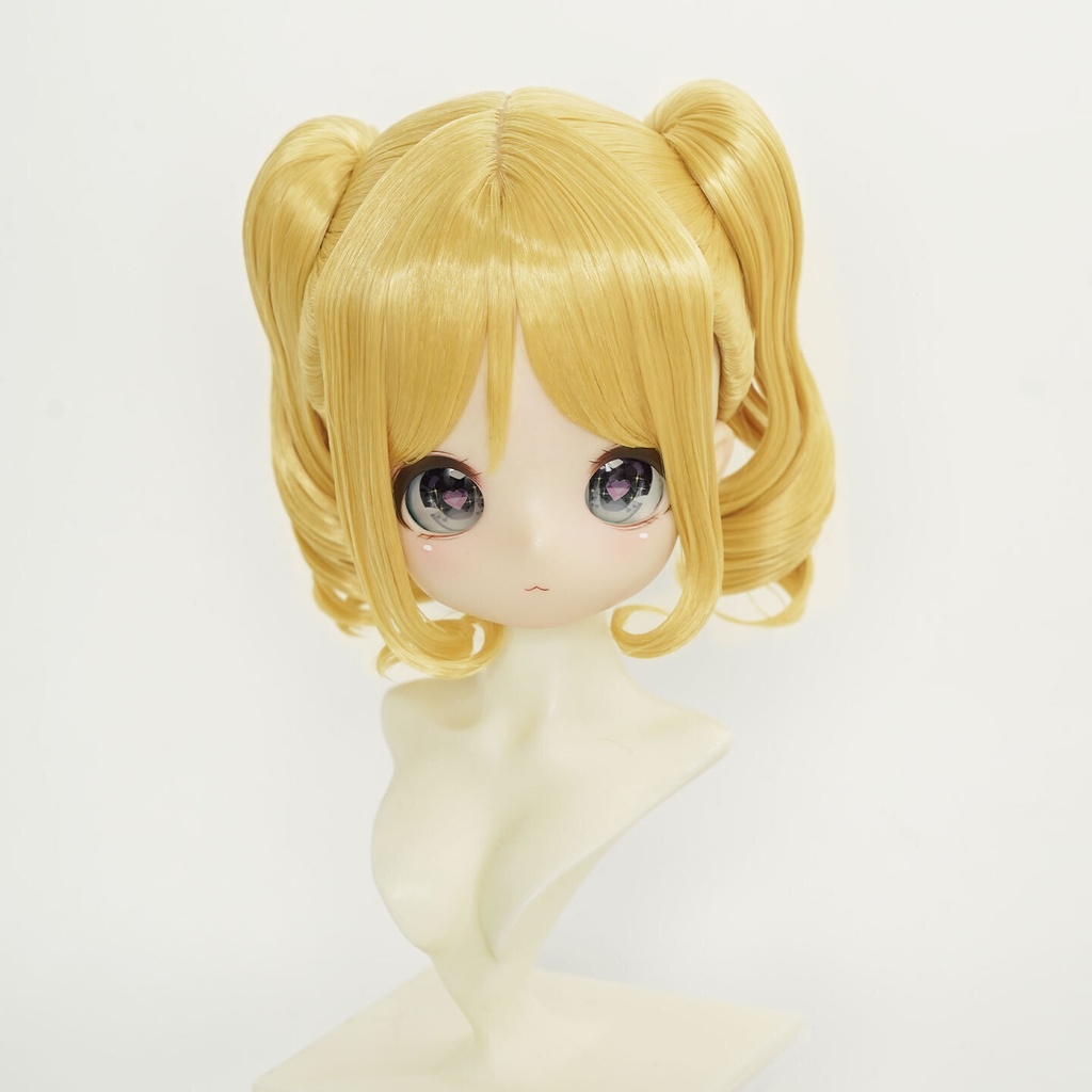 1/3 カールツイン ドール用ウィッグ 耐熱 【頭囲22-24cm】 1/3ドール用ウィッグ