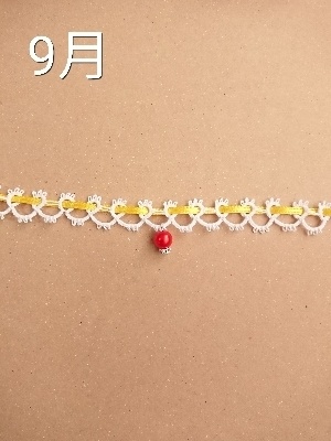 タティングレースブレスレット