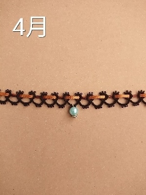 タティングレースブレスレット