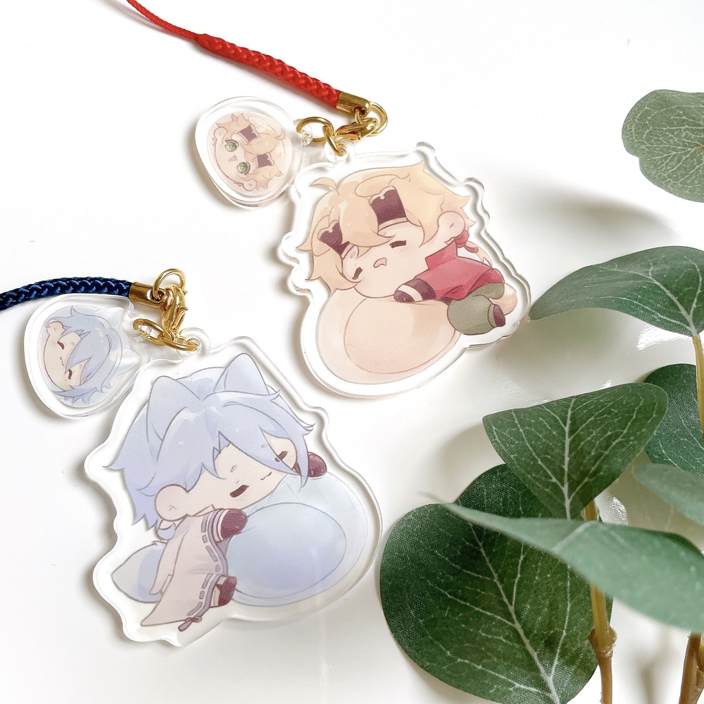 【原神】若トマ アクキーセット