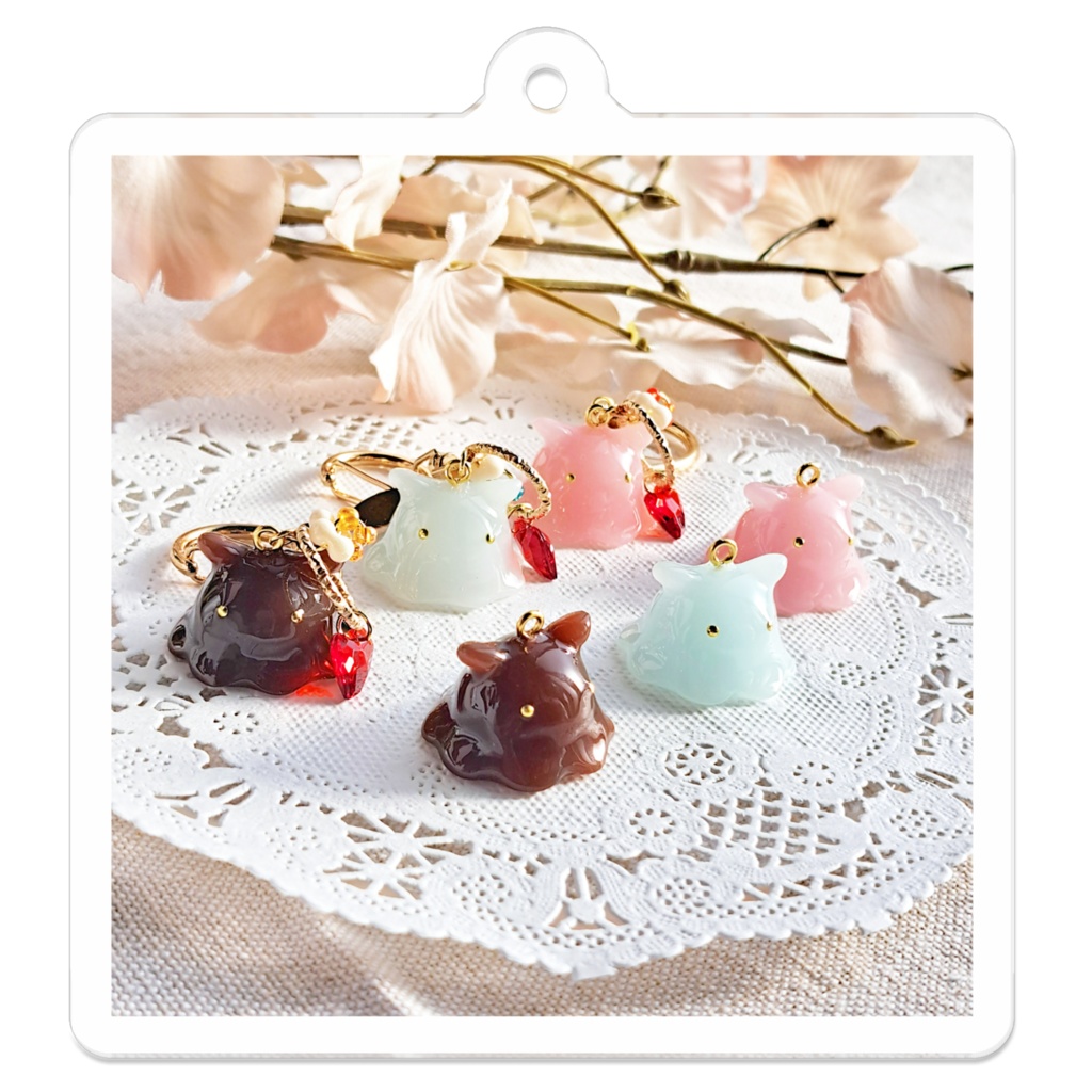 めんだこ作品写真キーホルダー