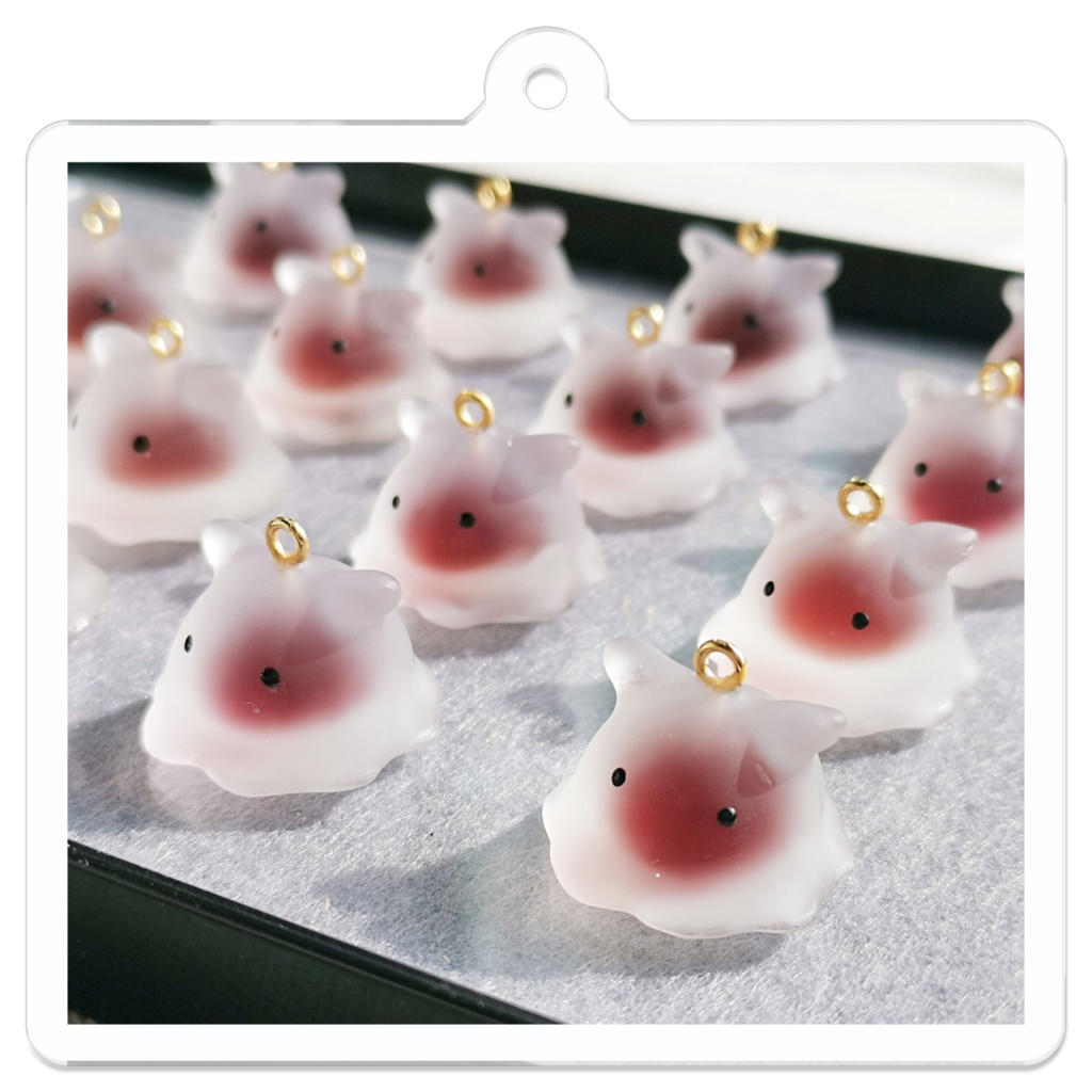 めんだこ写真キーホルダー