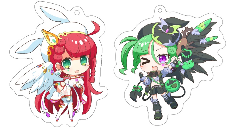 アクリルキーホルダー2種セット