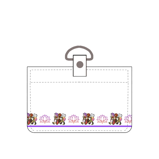 パスケース(カウラヴァ柄1)