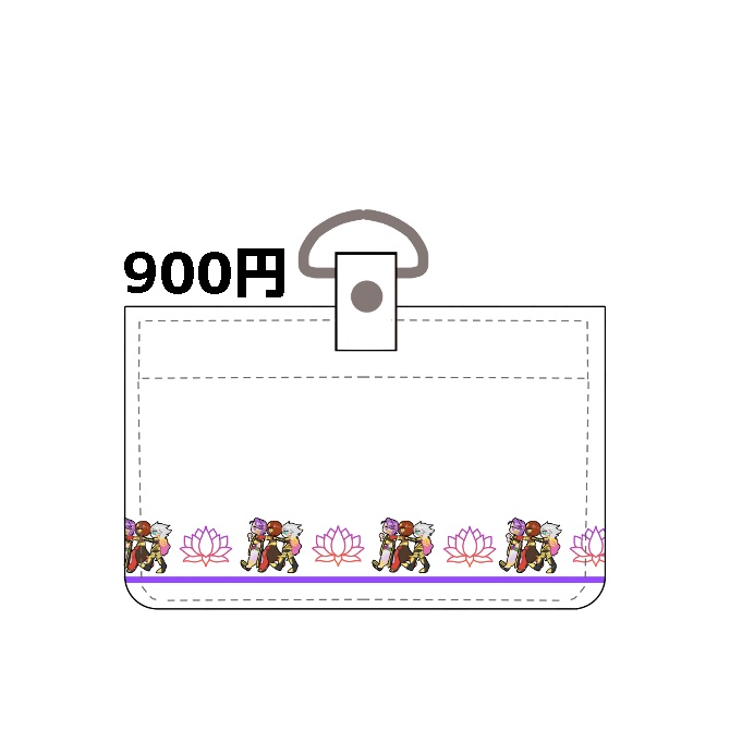 パスケース(カウラヴァ柄1)