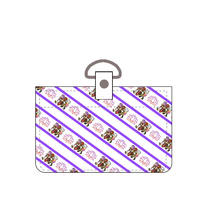 パスケース(カウラヴァ柄2)