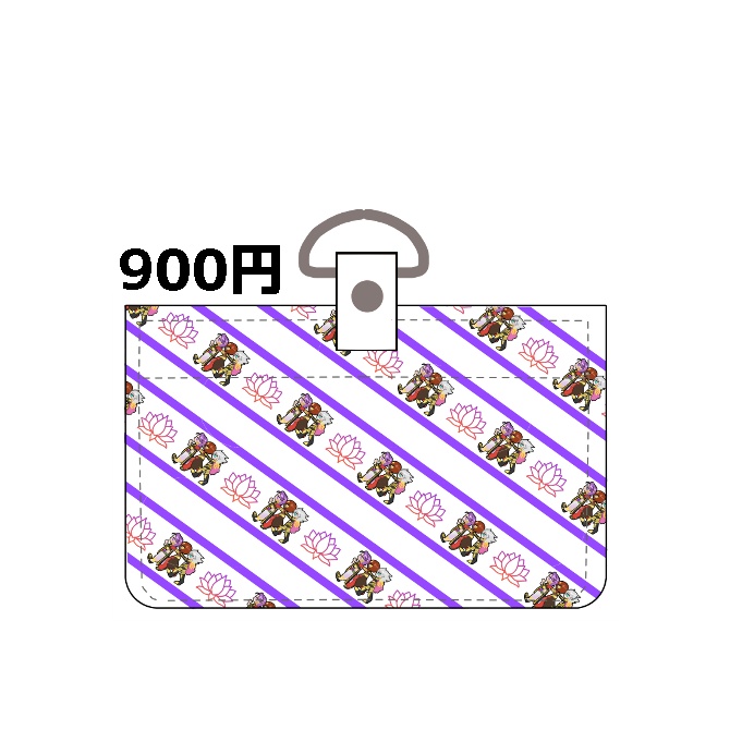 パスケース(カウラヴァ柄2)