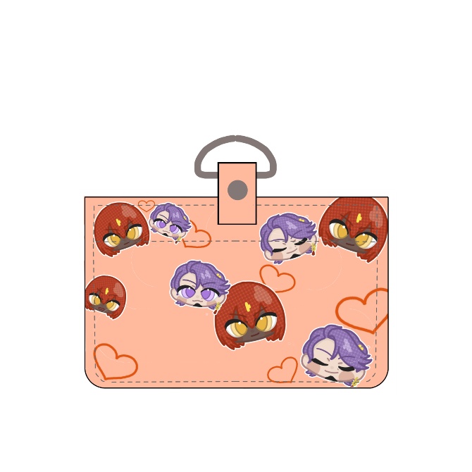 パスケース(アシュヨダ柄)