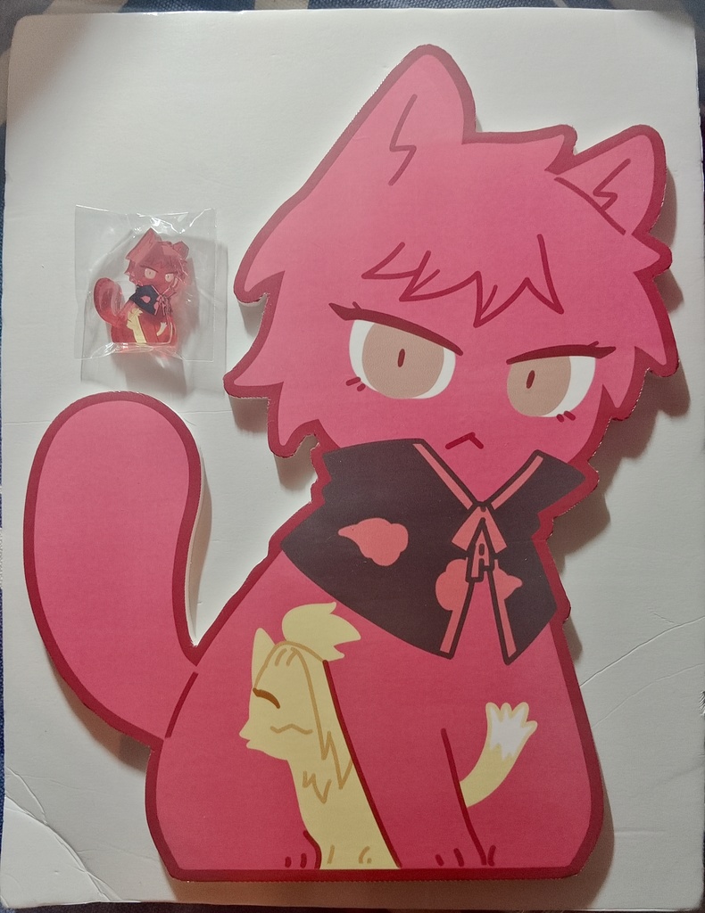 猫パネル+ステンドグラスアクスタ　サソリ単品