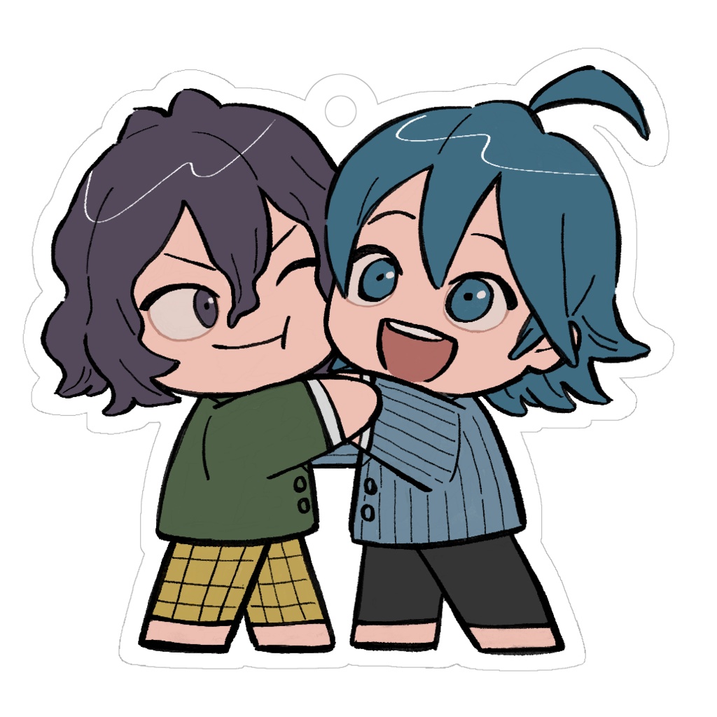 真手アクリルキーホルダー