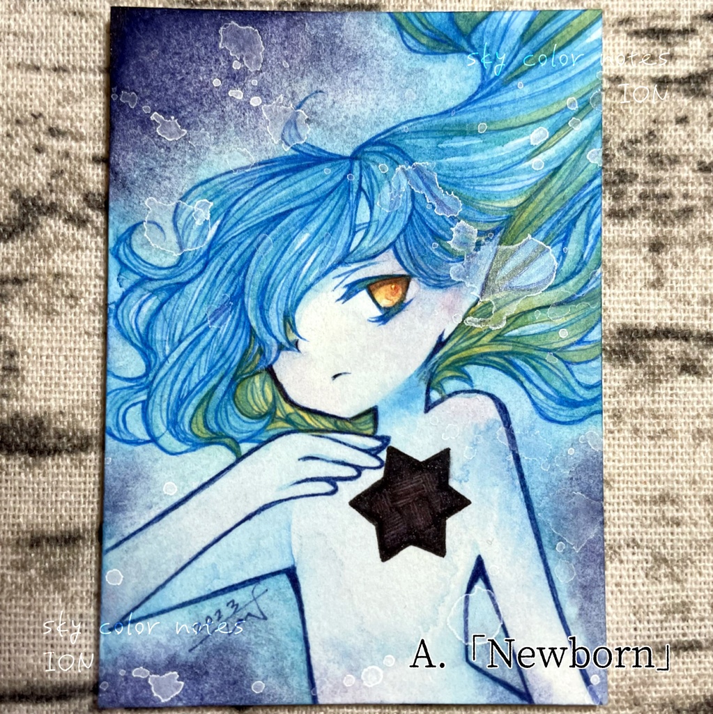 【ATC原画】闇と光展・テーマ作品4点