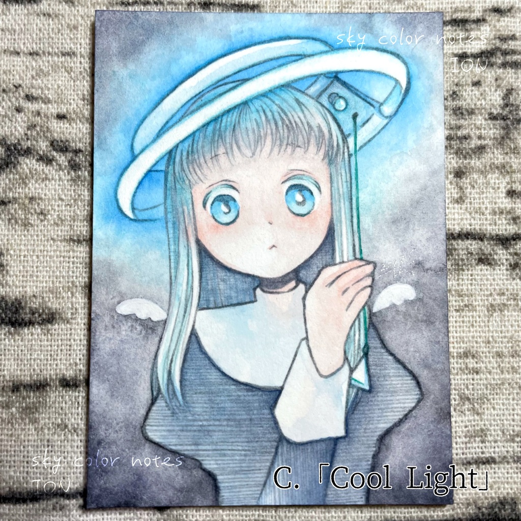 【ATC原画】闇と光展・テーマ作品4点