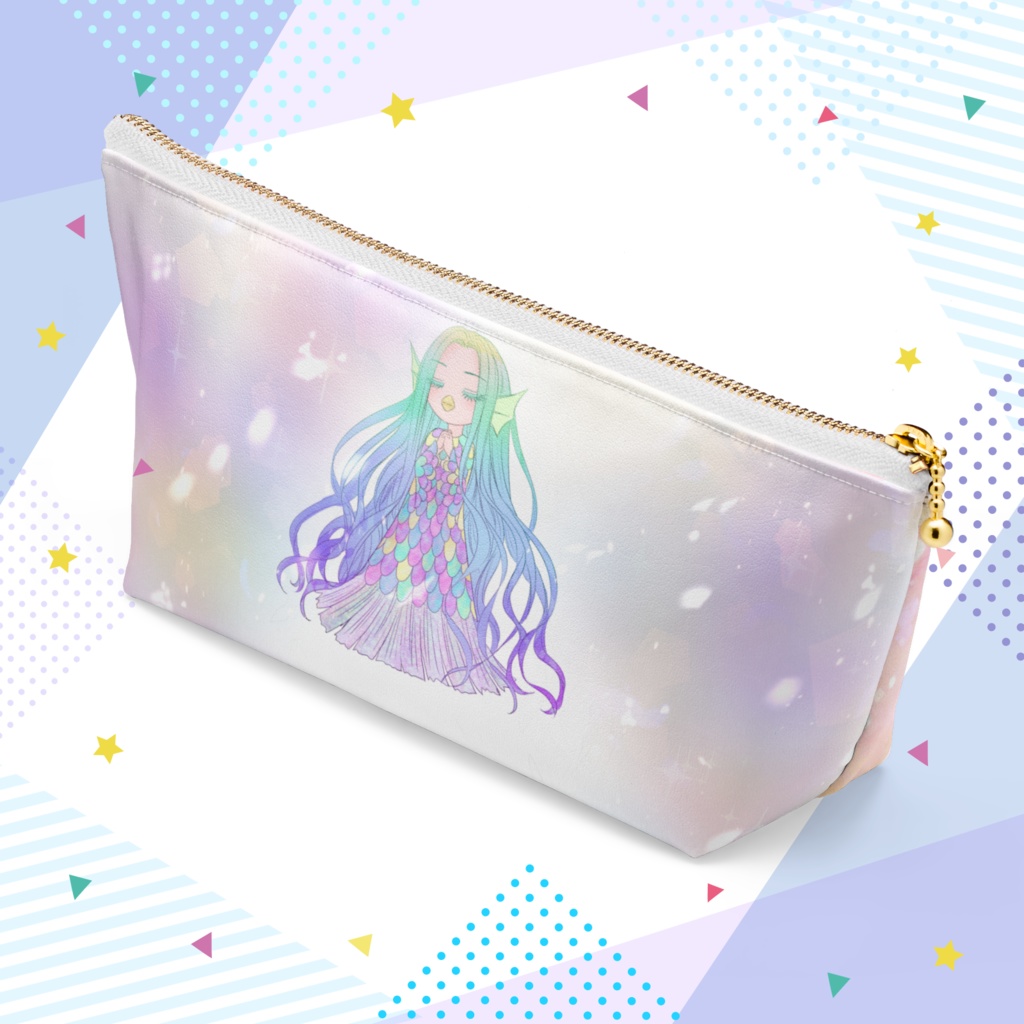 アマリン、ミコアカ文鳥ポーチ