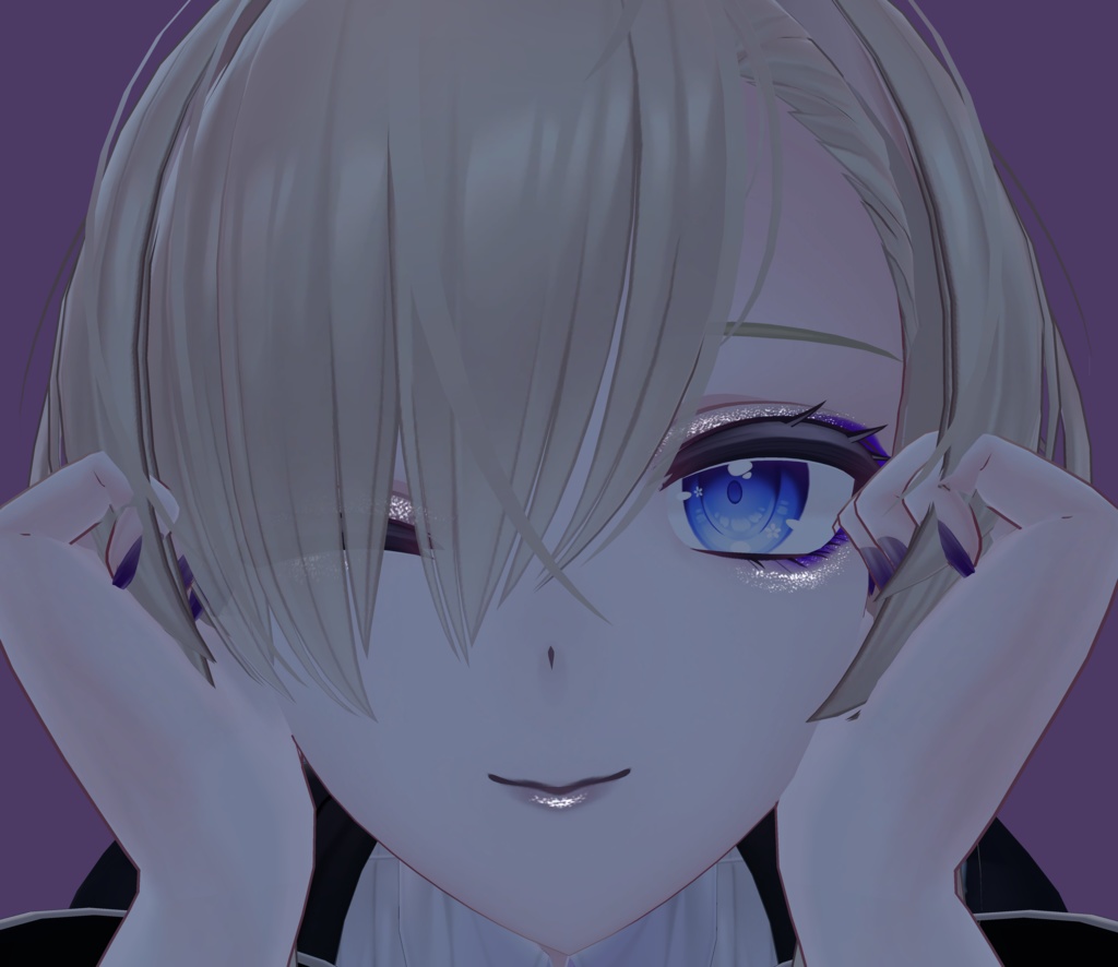 (FREE!) Evil Queen makeup + nail color for moe^^