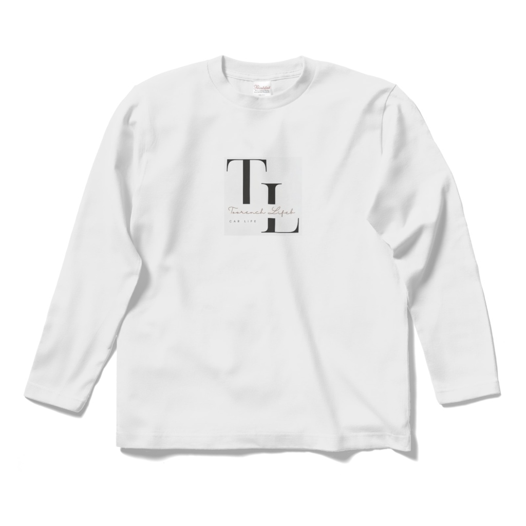 トレンチライフ・ロゴ入り ロングスリーブTシャツ(ホワイト)