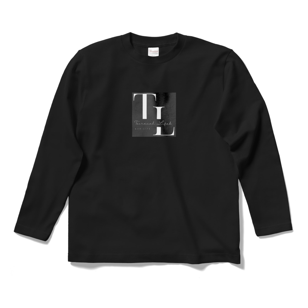 トレンチライフ・ロゴ入り ロングスリーブTシャツ(ブラック)