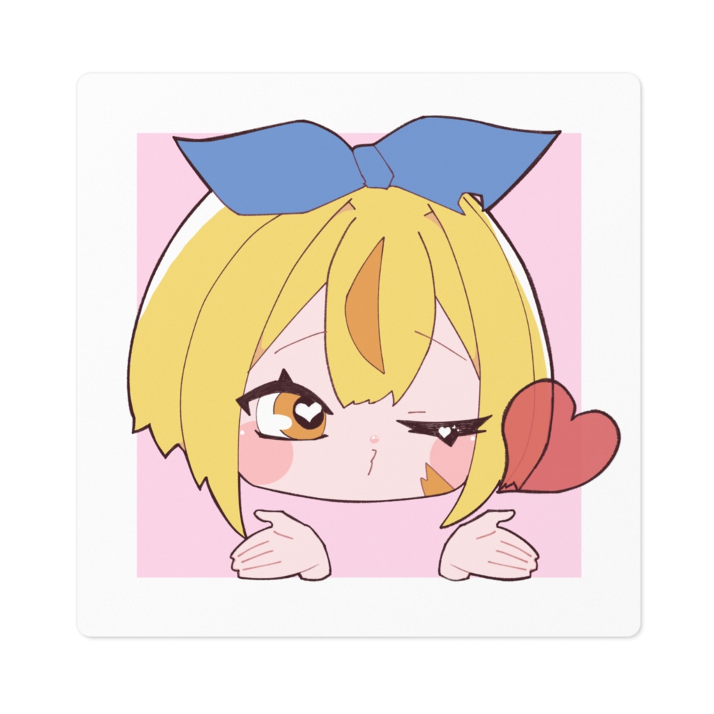 2025バレンタインステッカー【ちゅ】