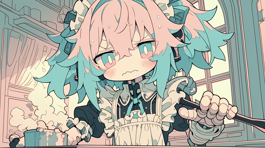 【フリーBGM】メイドドロイドは料理もカンペキ！？