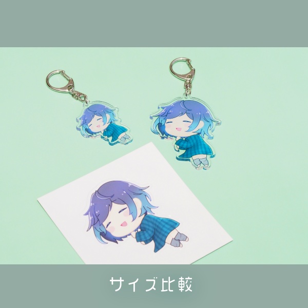 アクリルキーホルダー_Cおやすみ