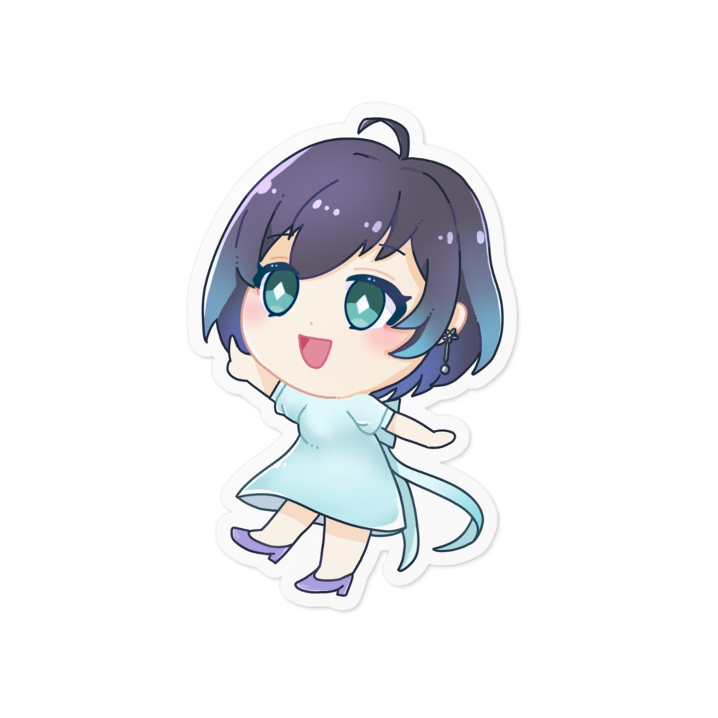 ステッカー_Aあっち!