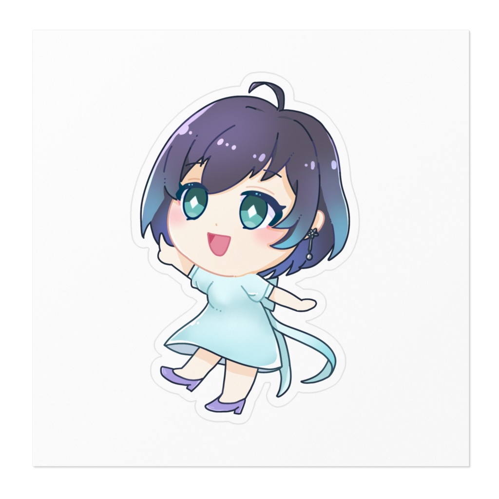 ステッカー_Aあっち!