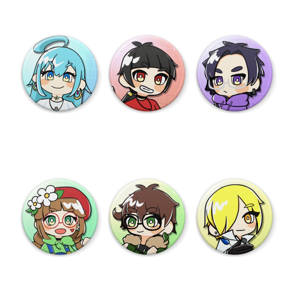 カシスの木缶バッジ