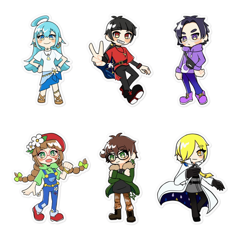 カシスの木ステッカー