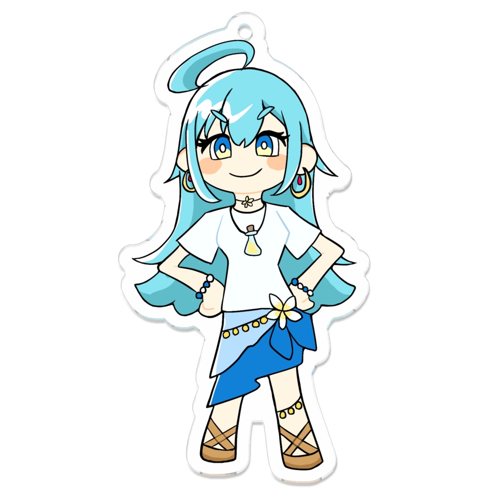 カシスの木アクリルキーホルダー