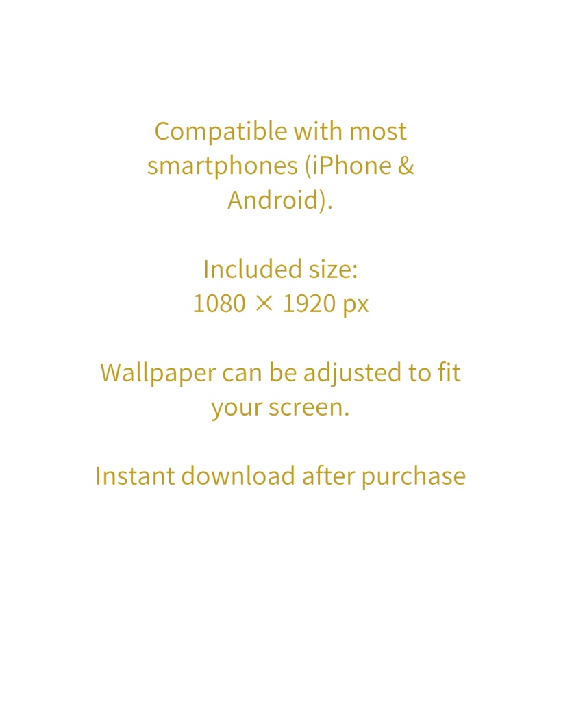 Minimal Gold Line Phone Wallpaper – Elegant & Luxury Aesthetic