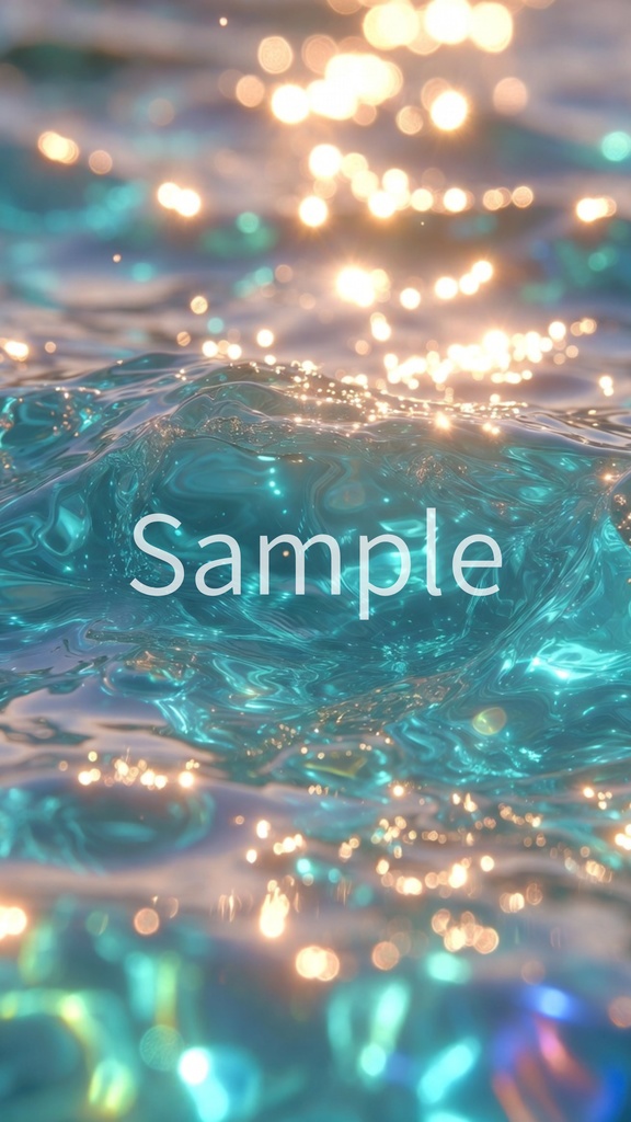 Dreamy Glowing Ocean Waves – Fantasy Aesthetic Wallpaper (4K Mobile Background)