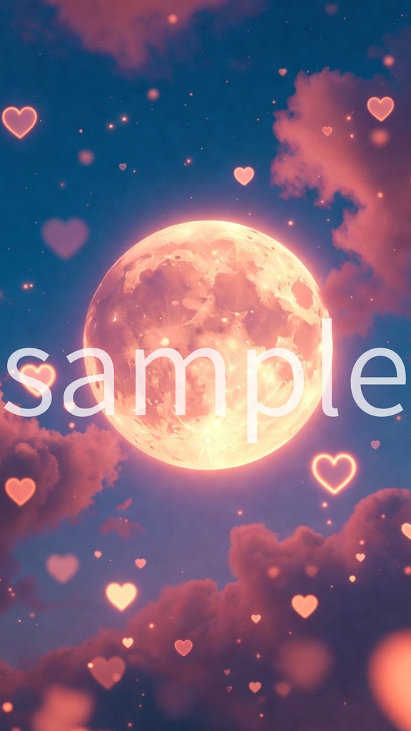 Romantic Moon Aesthetic Wallpaper 🌙💖 | Love Energy & Healing Phone Background