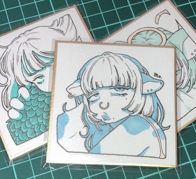 ミニ色紙