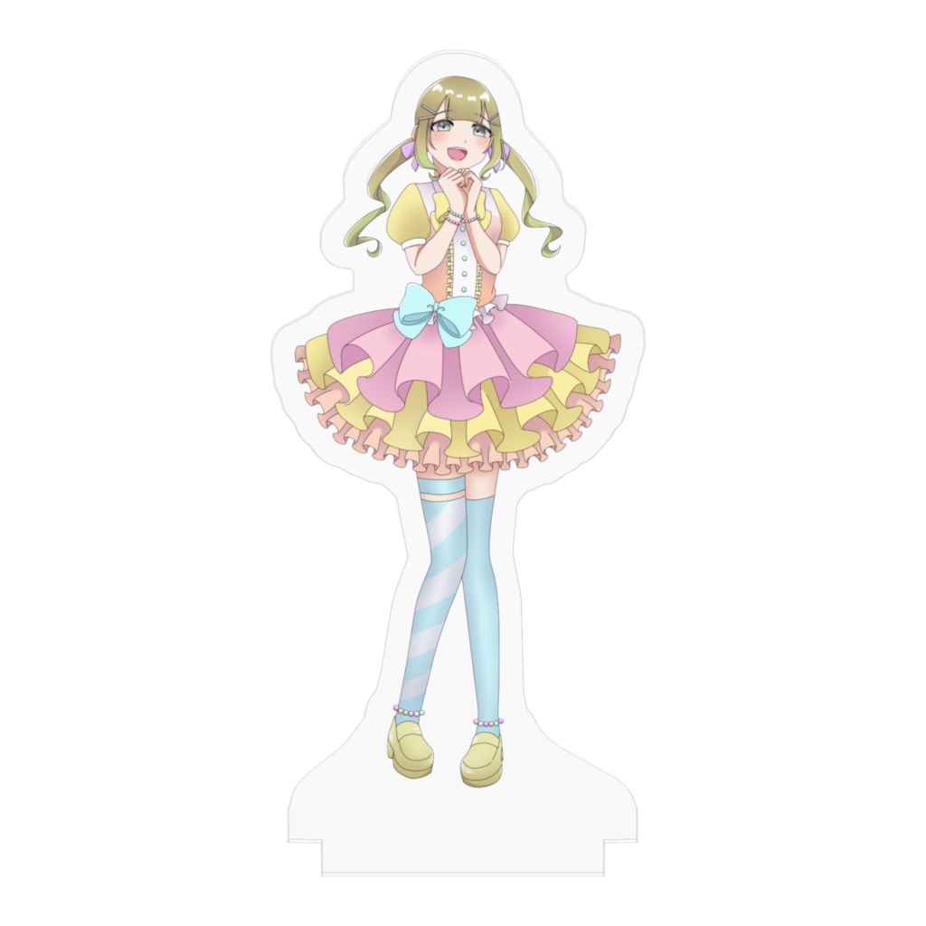 アクリルスタンド/月河なぎさ/ハート