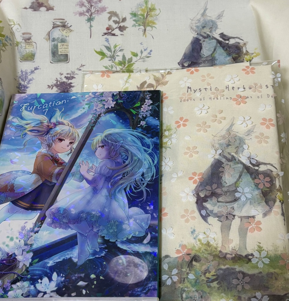 藤原 新作「マルシェバッグ」&星野 新刊「Furcation7」 *期間限定*