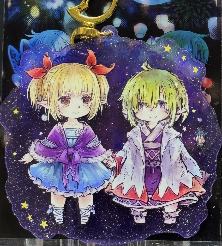 星野＆藤原【ちびっこアクキー】