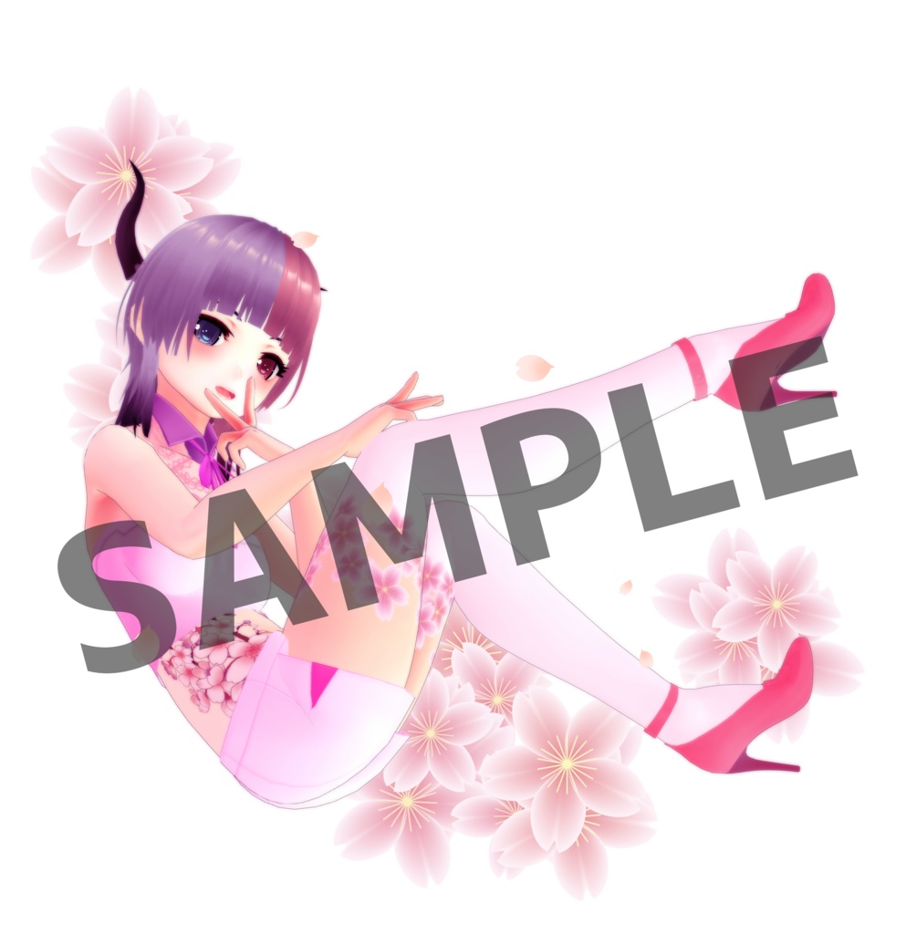 いつでもお花見出来る桜うさみ