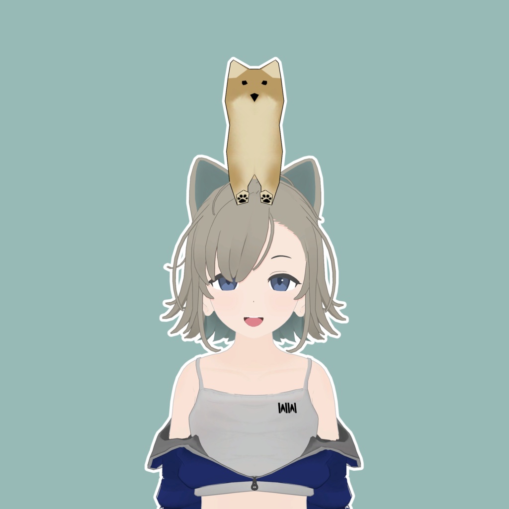 頭上のBEAN / オリジナル3Dモデル