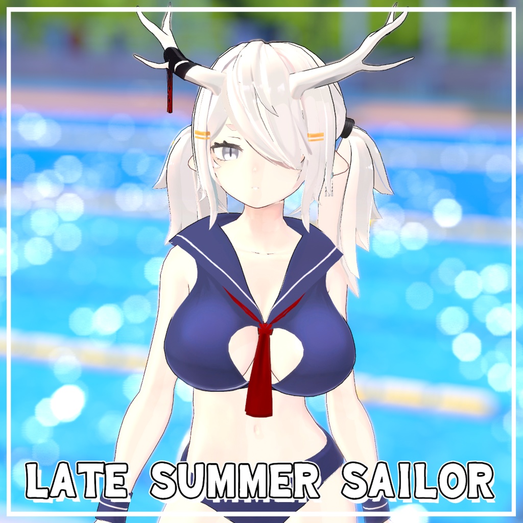 Late Summer Sailor【龍のヨルちゃん対応】
