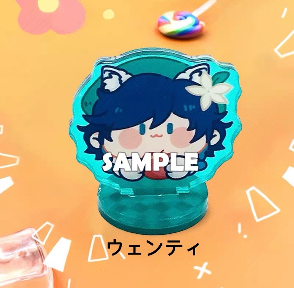 原神 ミニキャラ アクリルスタンド