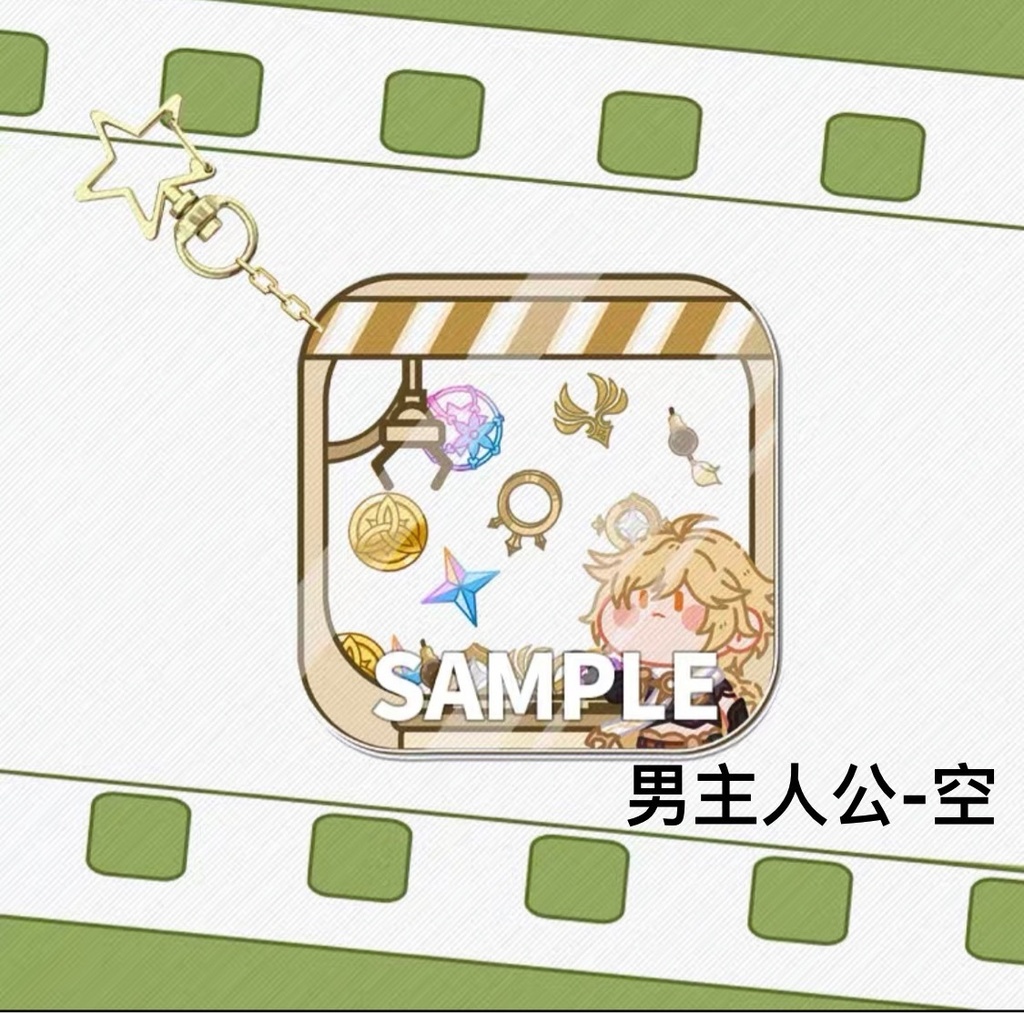 原神 ミニキャラ アクリルキーホルダー