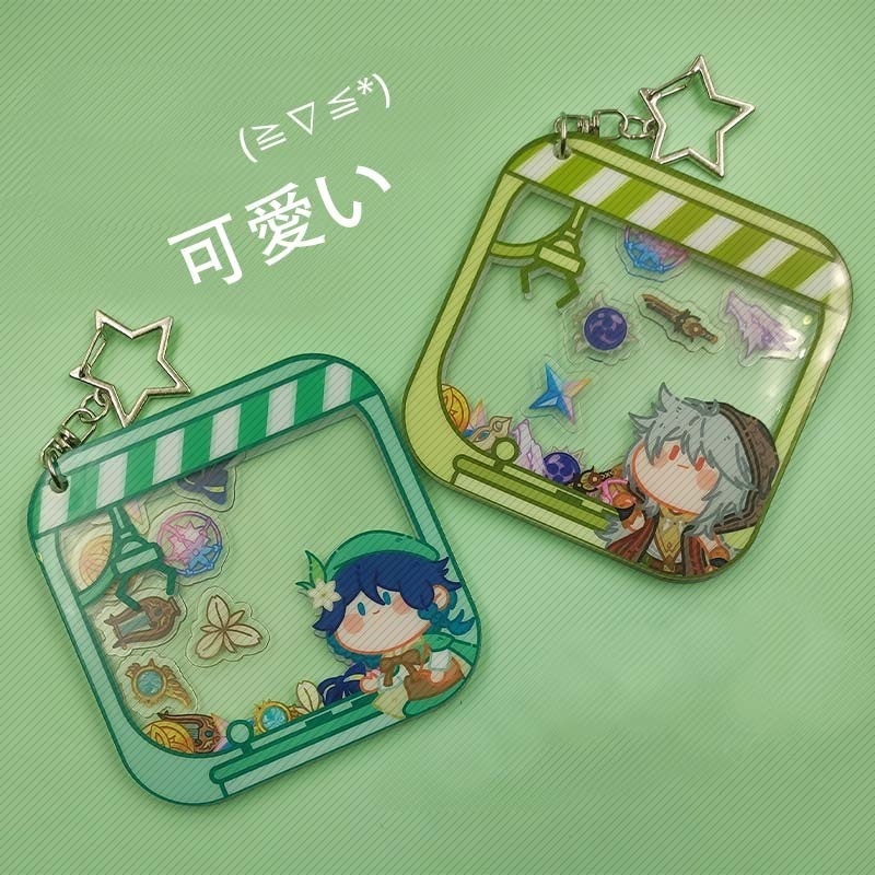 原神 ミニキャラ アクリルキーホルダー