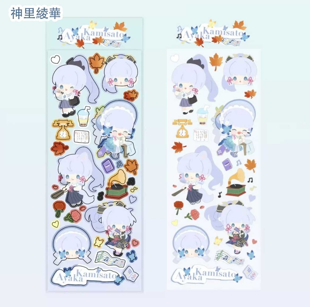 原神 ミニキャラ ステッカーシール 第二弾