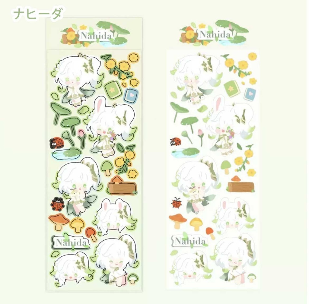 原神 ミニキャラ ステッカーシール 第二弾