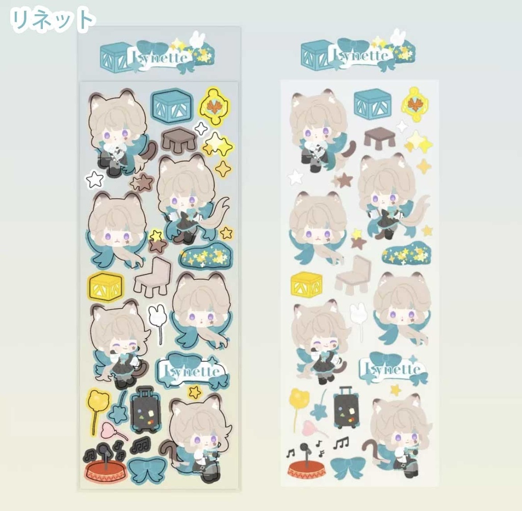 原神 ミニキャラ ステッカーシール 第二弾