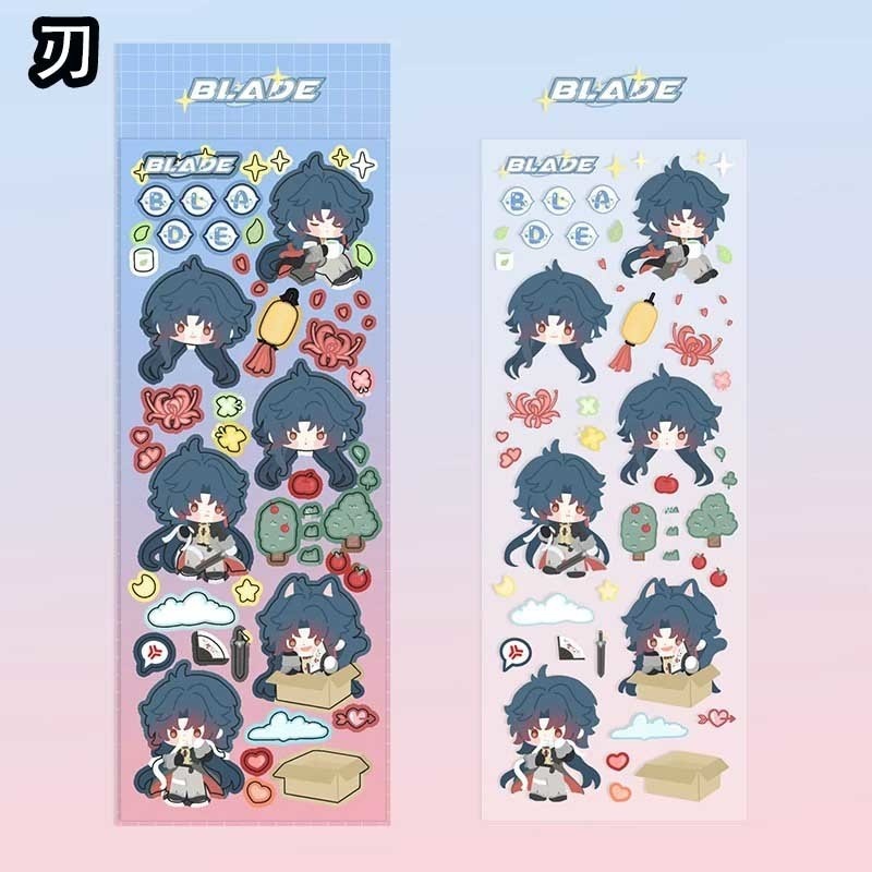 崩壊スターレイル ミニキャラ ステッカーシール