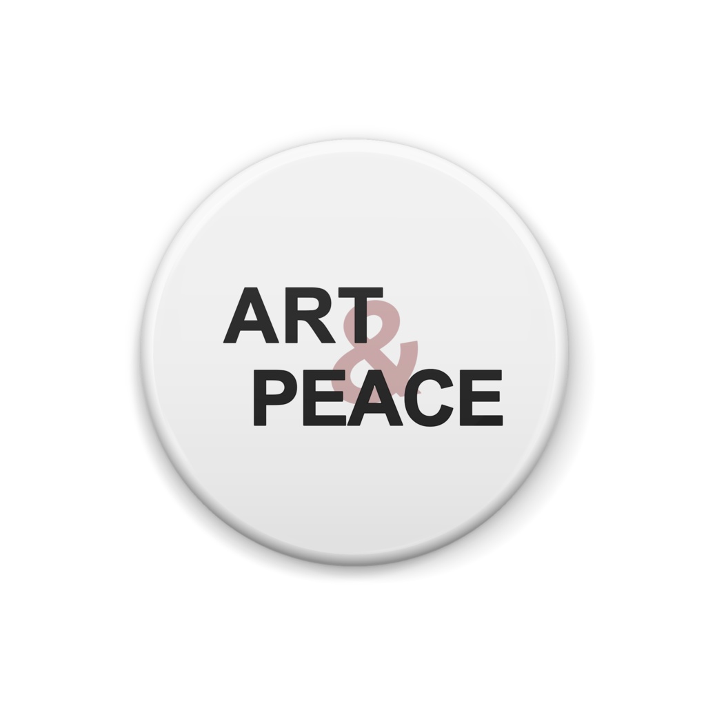 ART&PEACEカンバッジ