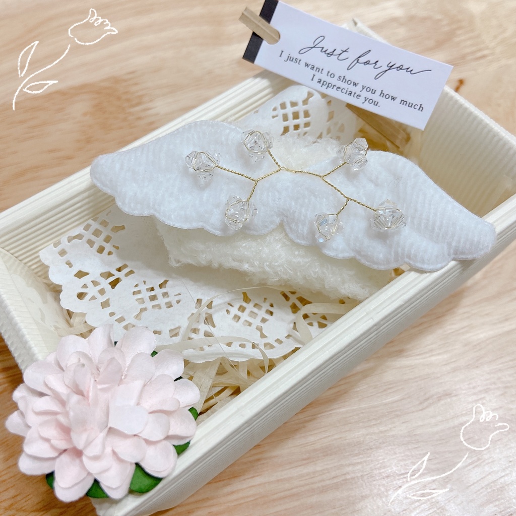 ぬい服 天使風 10cm用