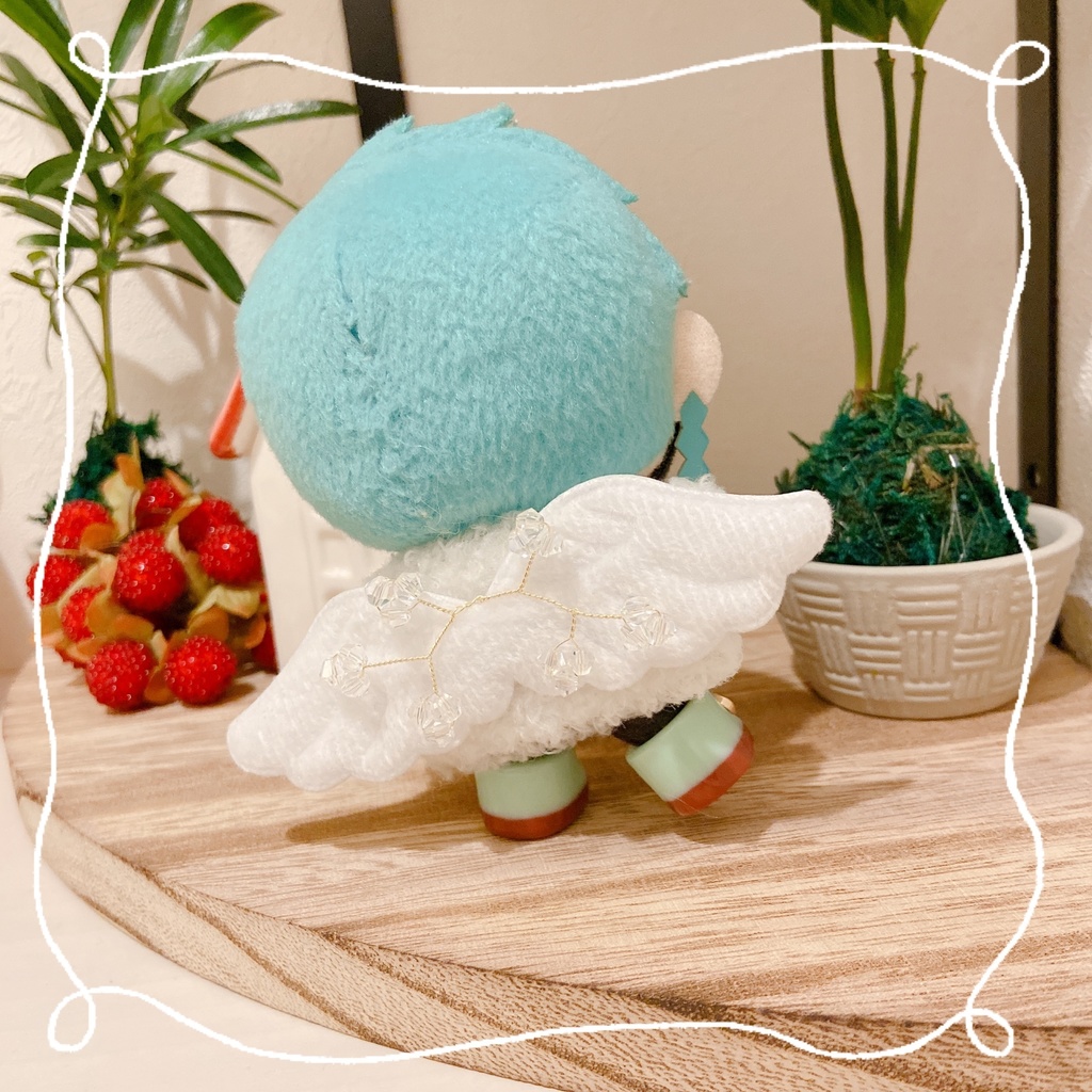 ぬい服 天使風 10cm用