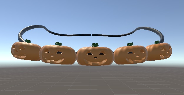 ハロウィンネックレス